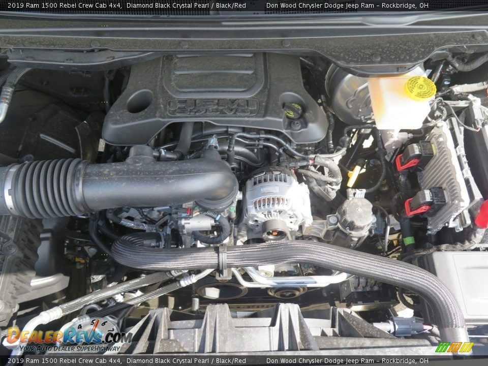 2019 Ram 1500 Rebel Crew Cab 4x4 5.7 Liter OHV HEMI 16-Valve VVT MDS V8 Engine Photo #25