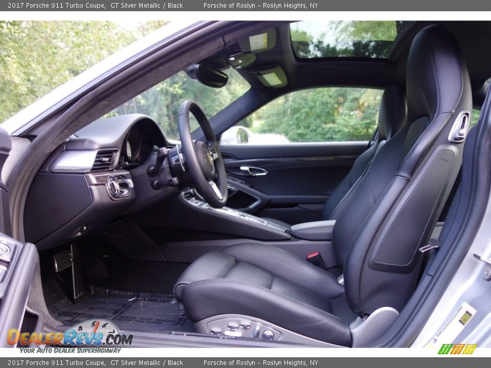 Front Seat of 2017 Porsche 911 Turbo Coupe Photo #13