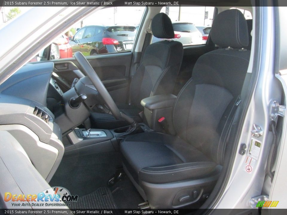 2015 Subaru Forester 2.5i Premium Ice Silver Metallic / Black Photo #16
