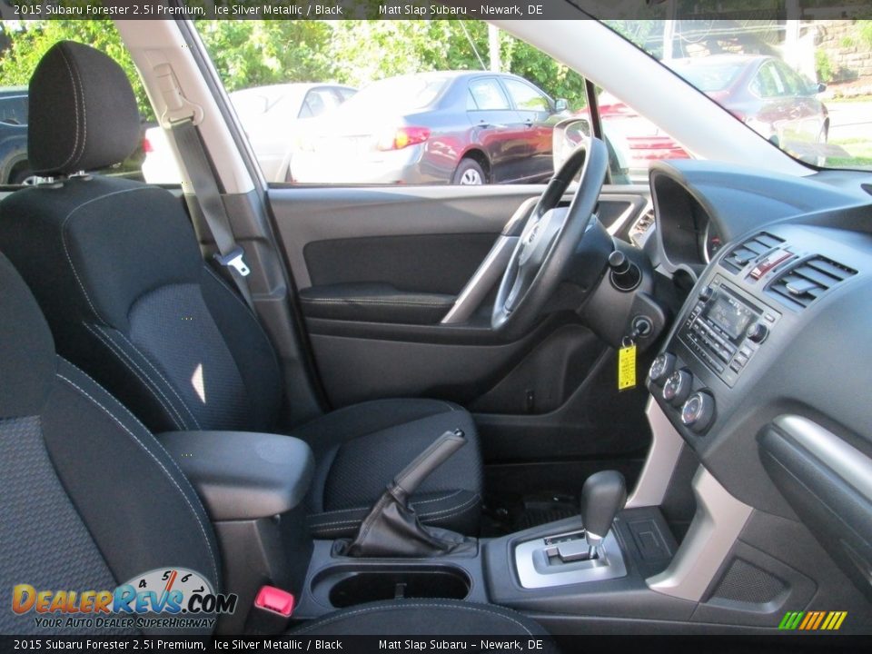 2015 Subaru Forester 2.5i Premium Ice Silver Metallic / Black Photo #17