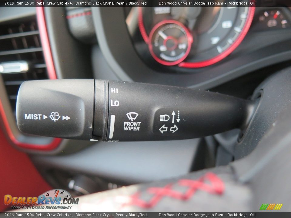 Controls of 2019 Ram 1500 Rebel Crew Cab 4x4 Photo #30