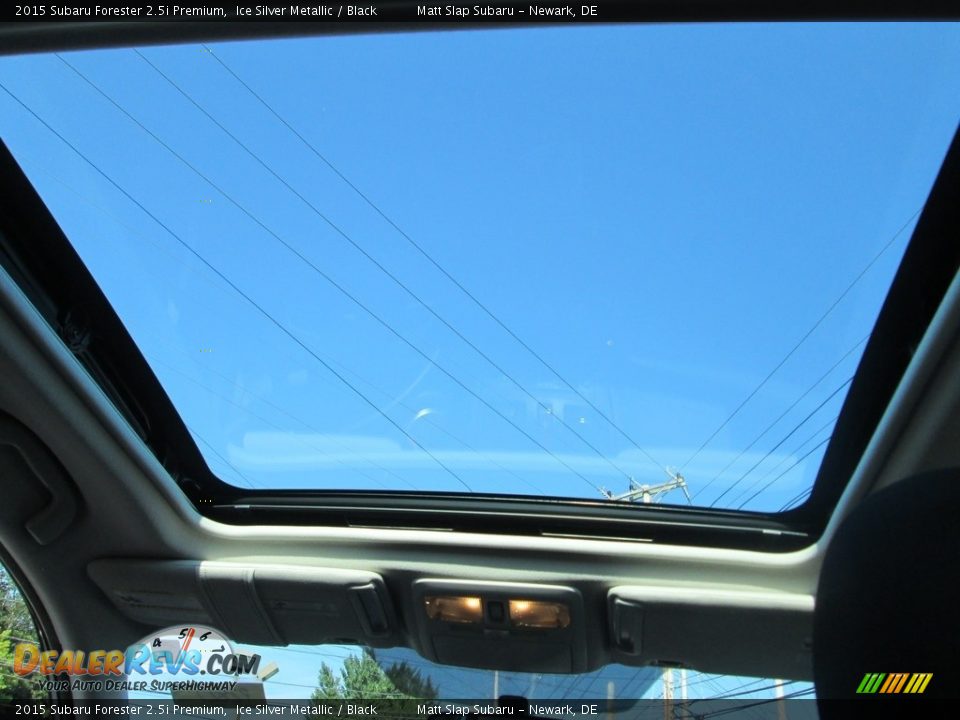 2015 Subaru Forester 2.5i Premium Ice Silver Metallic / Black Photo #21