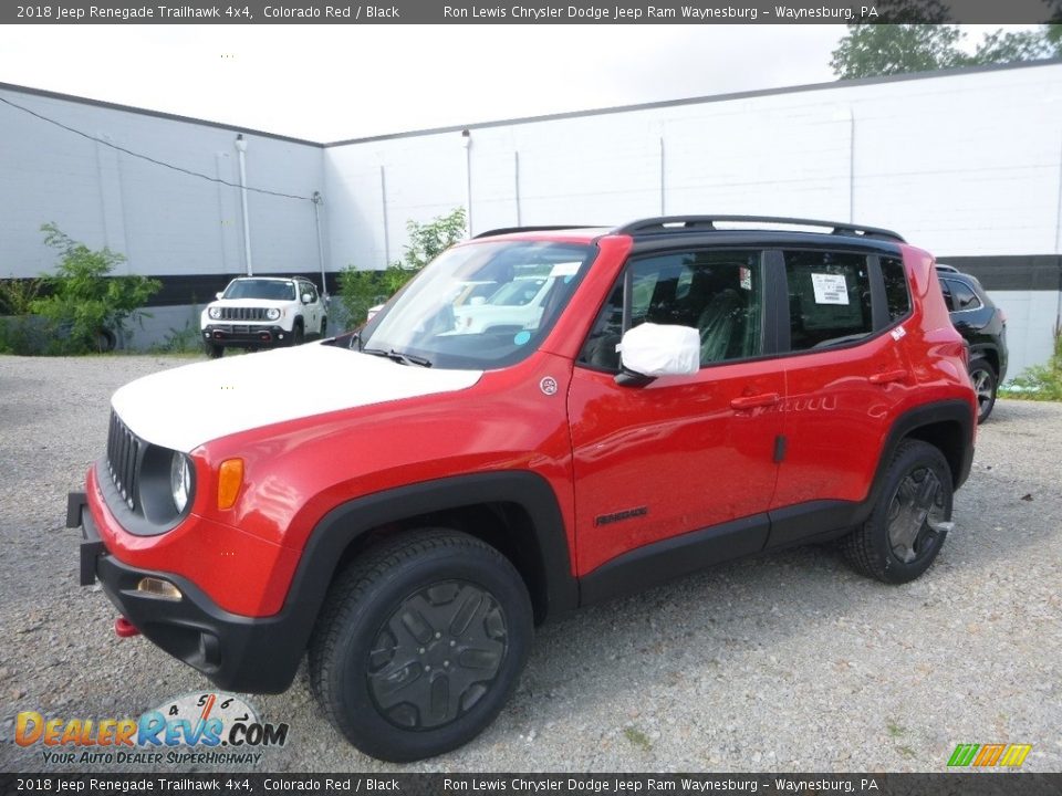 2018 Jeep Renegade Trailhawk 4x4 Colorado Red / Black Photo #1