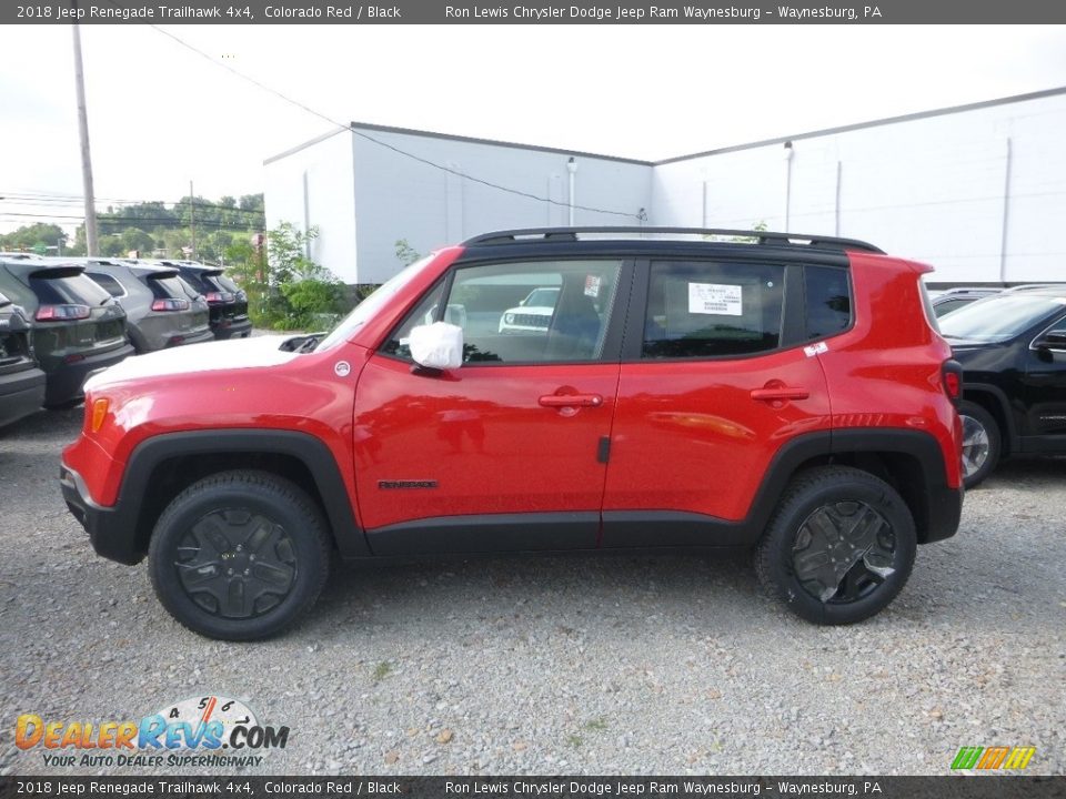 2018 Jeep Renegade Trailhawk 4x4 Colorado Red / Black Photo #2