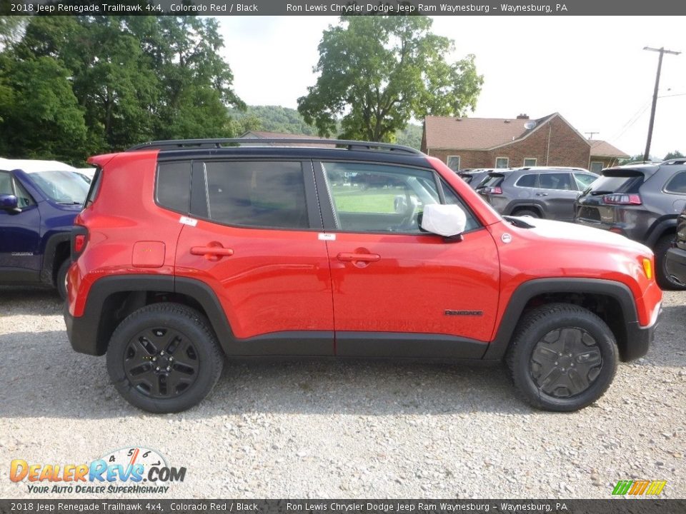 2018 Jeep Renegade Trailhawk 4x4 Colorado Red / Black Photo #6