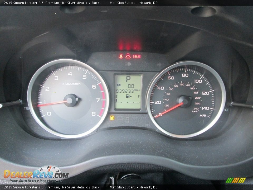 2015 Subaru Forester 2.5i Premium Ice Silver Metallic / Black Photo #28