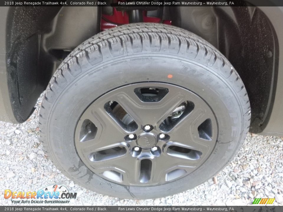 2018 Jeep Renegade Trailhawk 4x4 Colorado Red / Black Photo #9