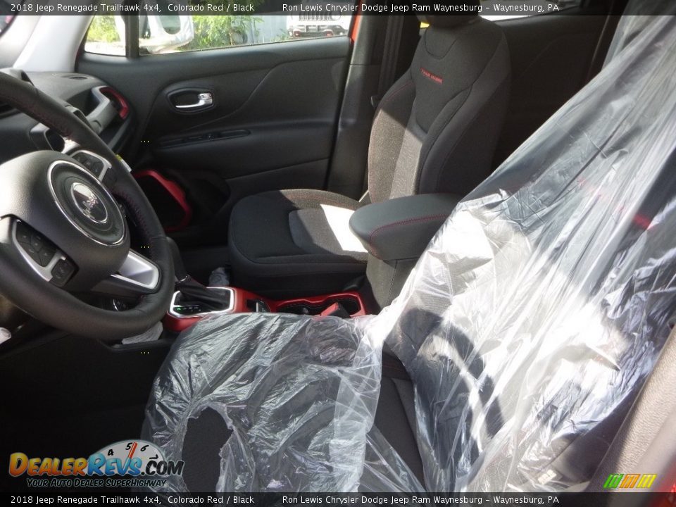 2018 Jeep Renegade Trailhawk 4x4 Colorado Red / Black Photo #13