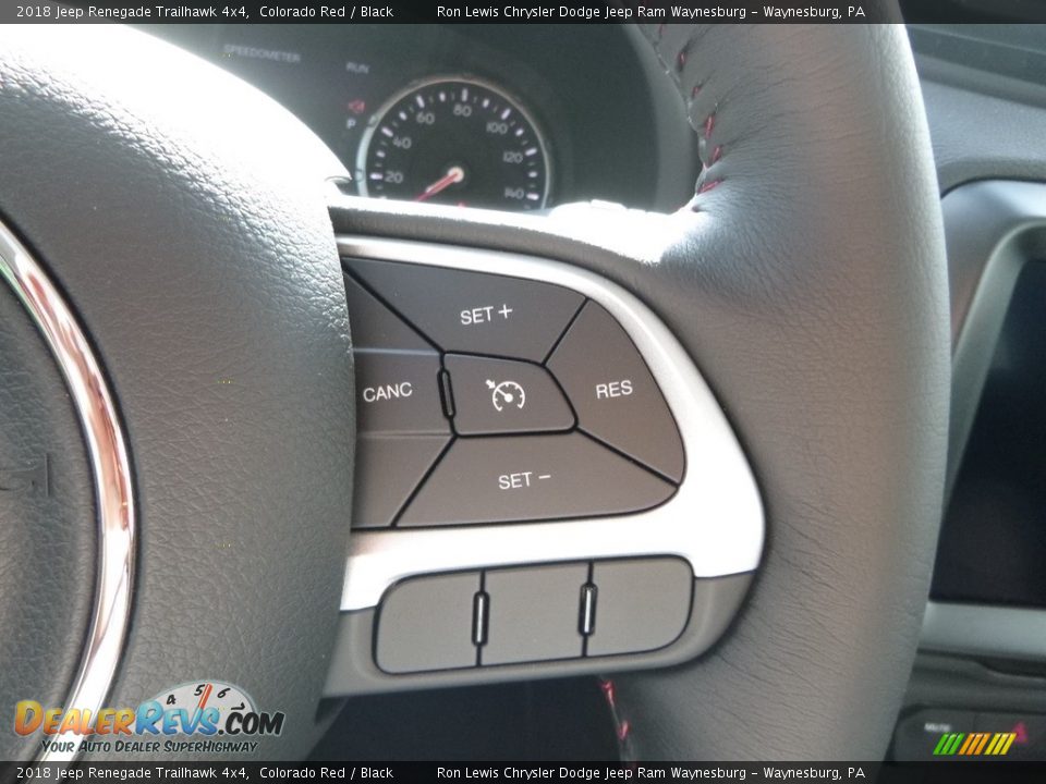 2018 Jeep Renegade Trailhawk 4x4 Colorado Red / Black Photo #15