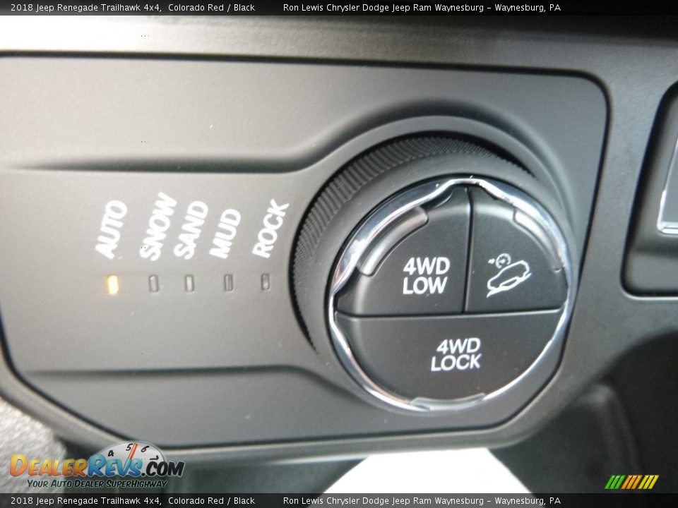 2018 Jeep Renegade Trailhawk 4x4 Colorado Red / Black Photo #17