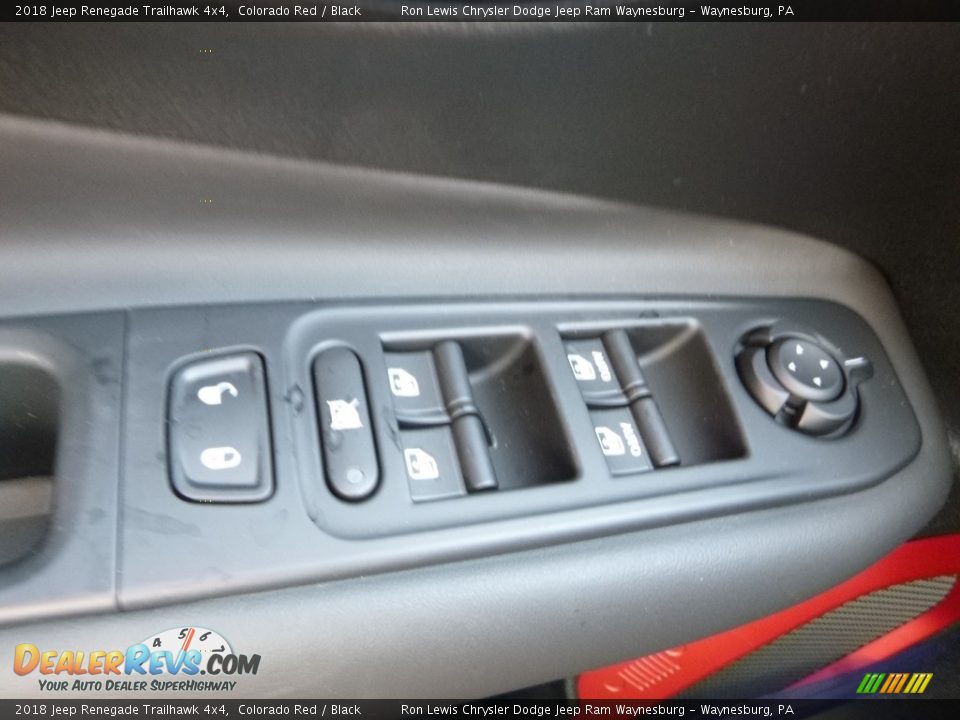 2018 Jeep Renegade Trailhawk 4x4 Colorado Red / Black Photo #18
