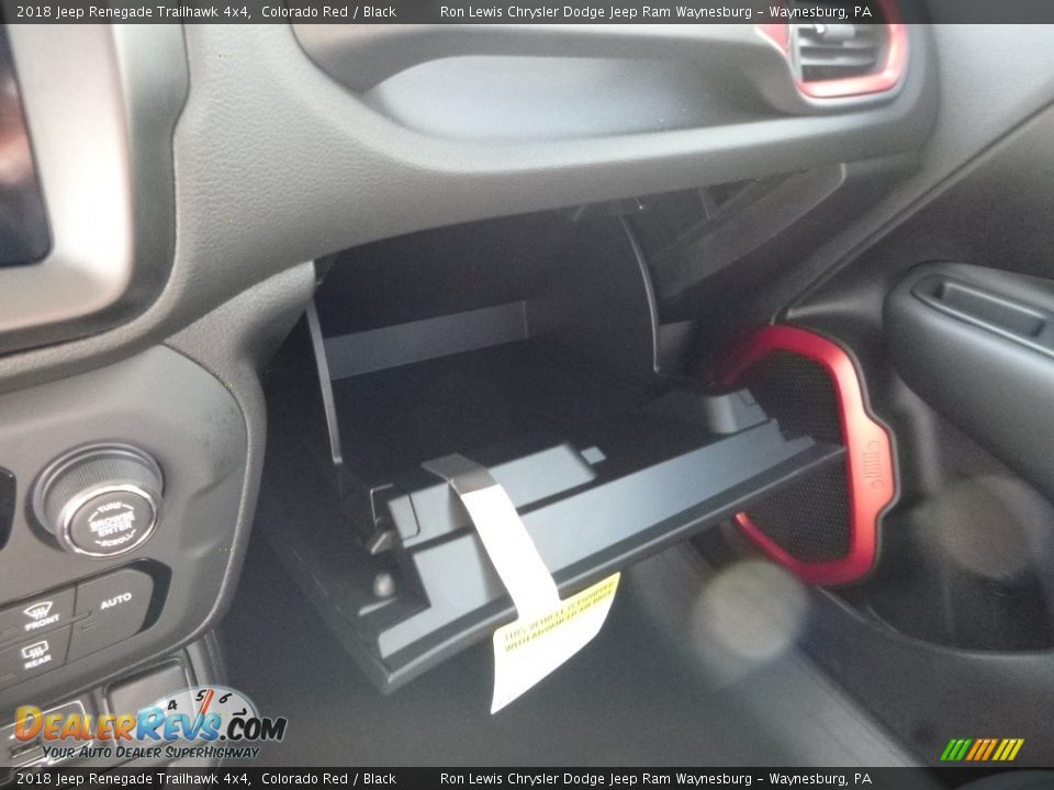 2018 Jeep Renegade Trailhawk 4x4 Colorado Red / Black Photo #19