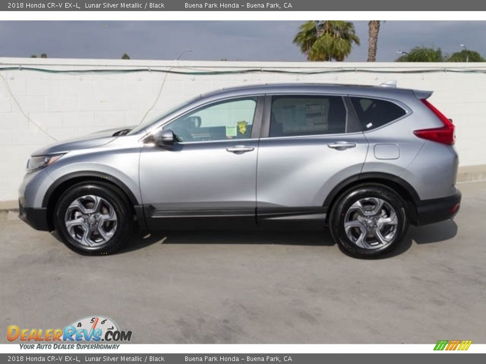 2018 Honda CR-V EX-L Lunar Silver Metallic / Black Photo #5