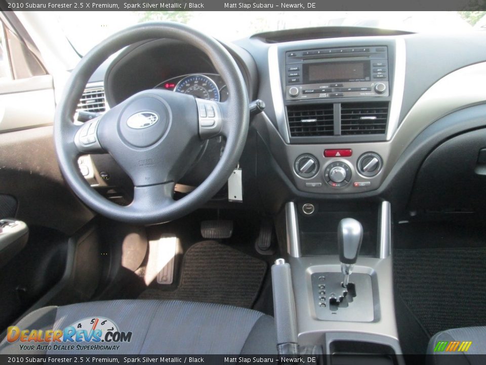 2010 Subaru Forester 2.5 X Premium Spark Silver Metallic / Black Photo #10