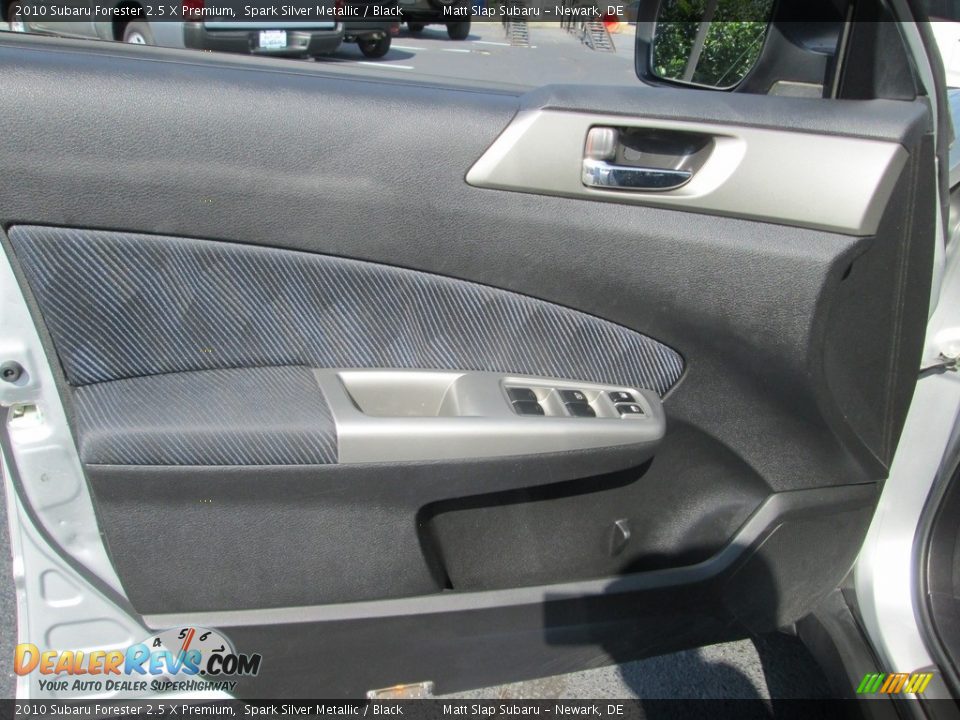 2010 Subaru Forester 2.5 X Premium Spark Silver Metallic / Black Photo #14