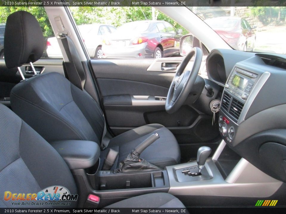 2010 Subaru Forester 2.5 X Premium Spark Silver Metallic / Black Photo #17