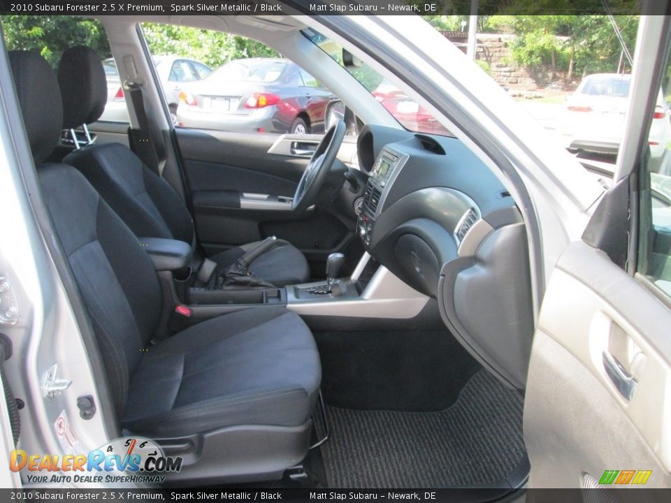 2010 Subaru Forester 2.5 X Premium Spark Silver Metallic / Black Photo #18