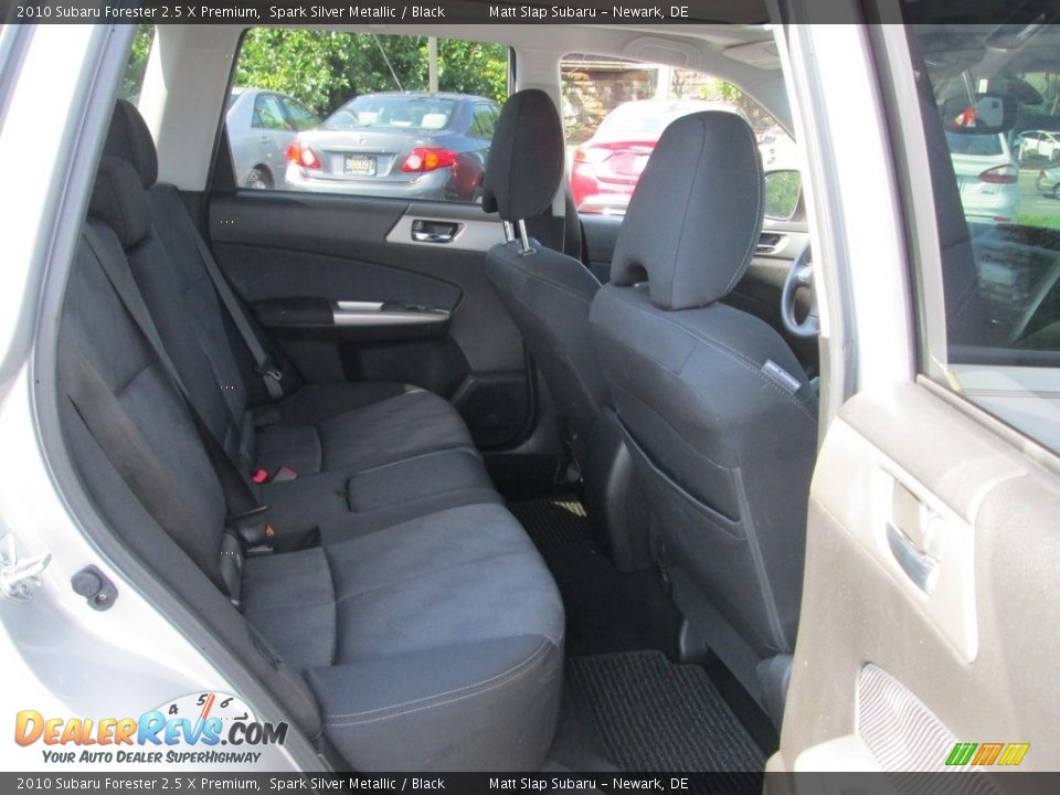 2010 Subaru Forester 2.5 X Premium Spark Silver Metallic / Black Photo #19