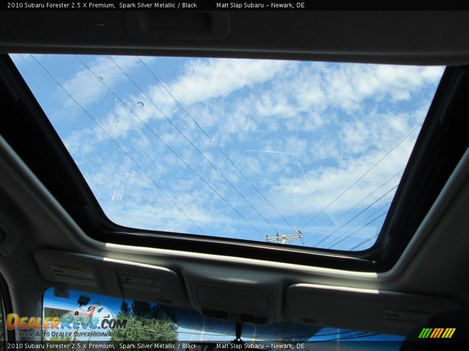 2010 Subaru Forester 2.5 X Premium Spark Silver Metallic / Black Photo #21
