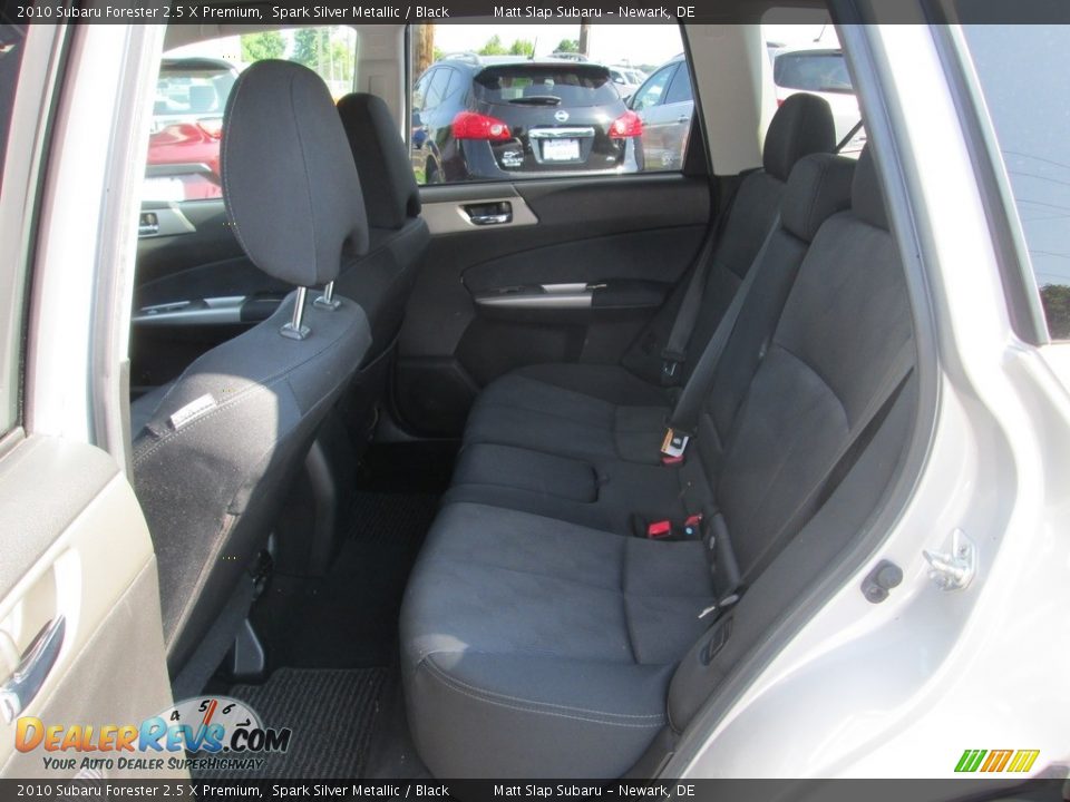2010 Subaru Forester 2.5 X Premium Spark Silver Metallic / Black Photo #22
