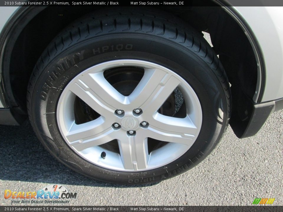 2010 Subaru Forester 2.5 X Premium Spark Silver Metallic / Black Photo #23