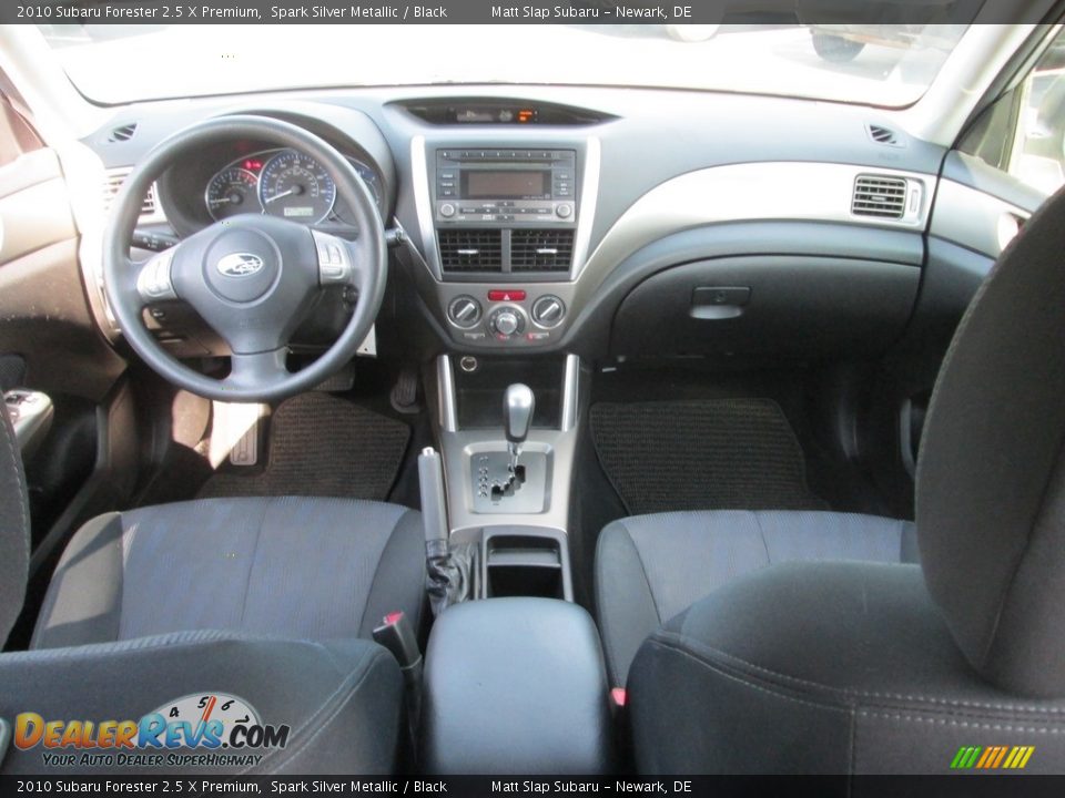2010 Subaru Forester 2.5 X Premium Spark Silver Metallic / Black Photo #25