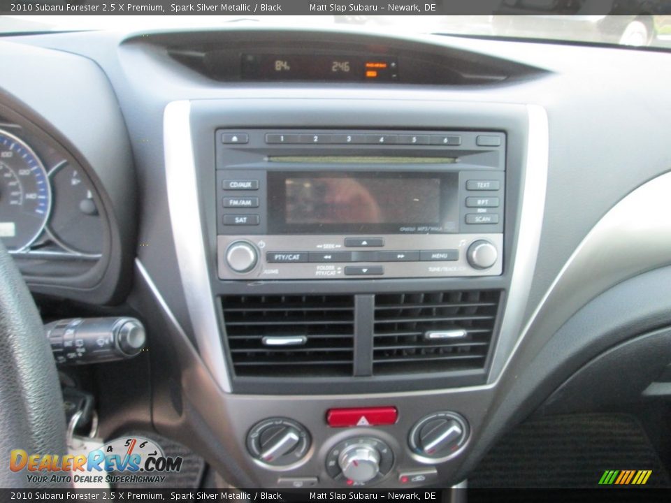 2010 Subaru Forester 2.5 X Premium Spark Silver Metallic / Black Photo #26