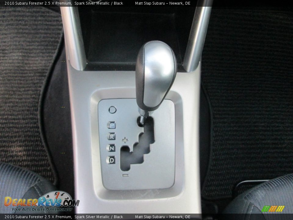 2010 Subaru Forester 2.5 X Premium Spark Silver Metallic / Black Photo #27