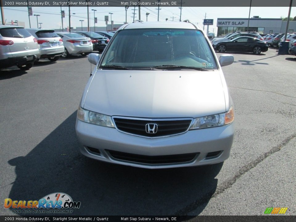 2003 Honda Odyssey EX Starlight Silver Metallic / Quartz Photo #3