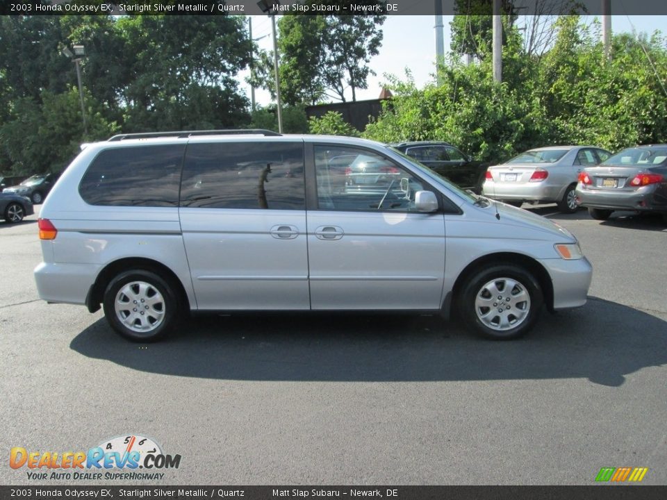 2003 Honda Odyssey EX Starlight Silver Metallic / Quartz Photo #5