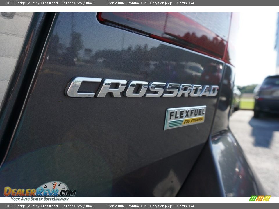 2017 Dodge Journey Crossroad Bruiser Grey / Black Photo #17