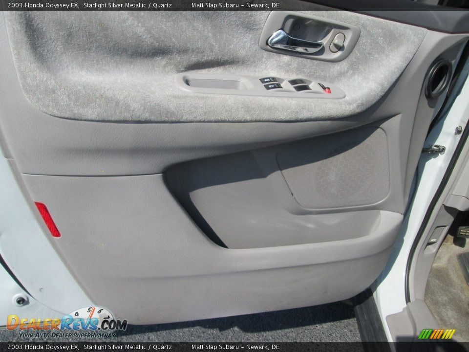 2003 Honda Odyssey EX Starlight Silver Metallic / Quartz Photo #12