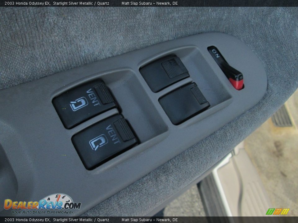 2003 Honda Odyssey EX Starlight Silver Metallic / Quartz Photo #13