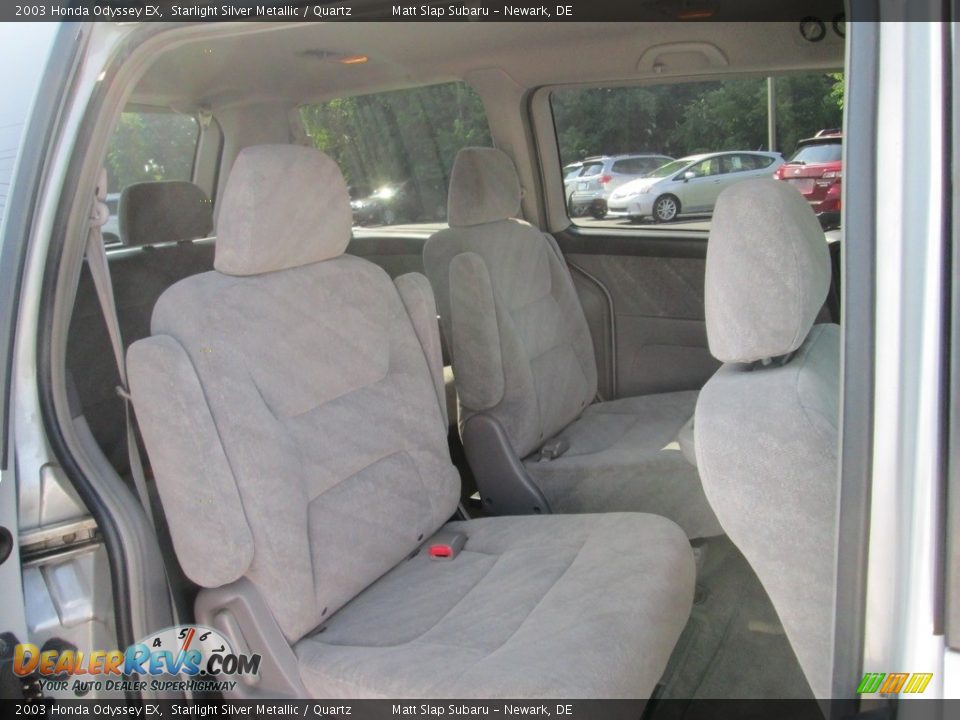 2003 Honda Odyssey EX Starlight Silver Metallic / Quartz Photo #17