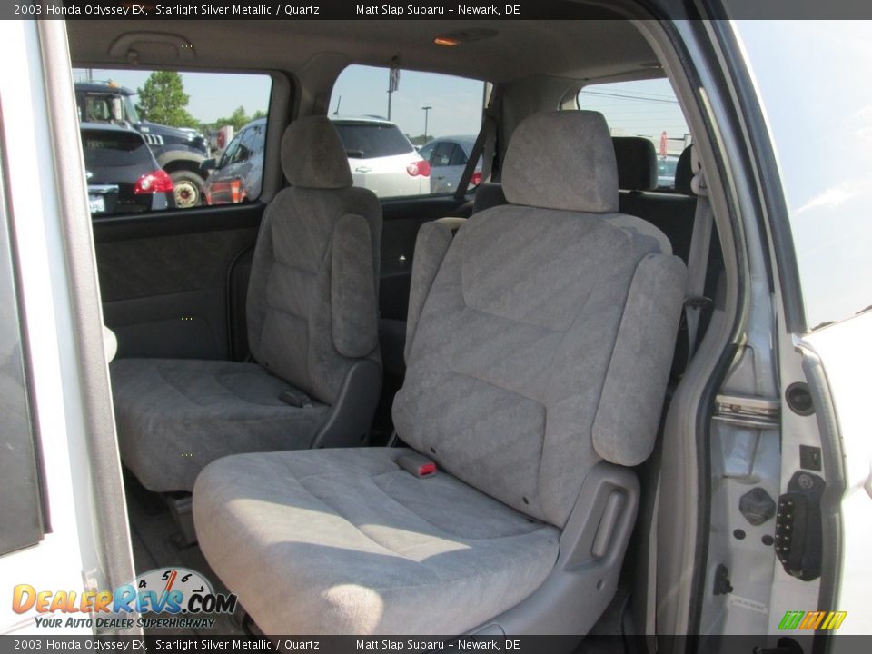 2003 Honda Odyssey EX Starlight Silver Metallic / Quartz Photo #19