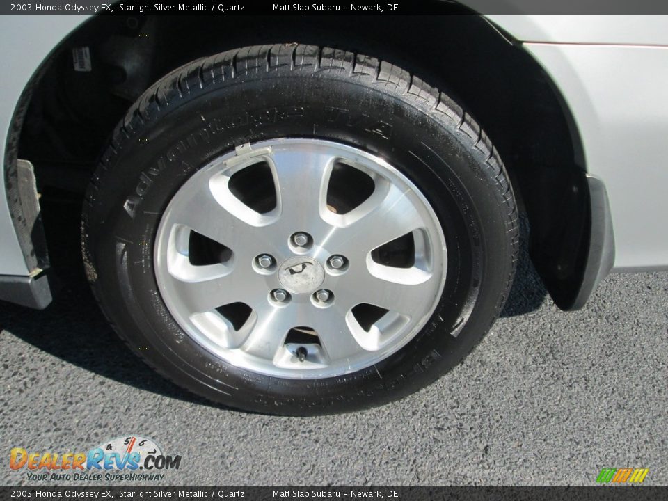2003 Honda Odyssey EX Starlight Silver Metallic / Quartz Photo #20