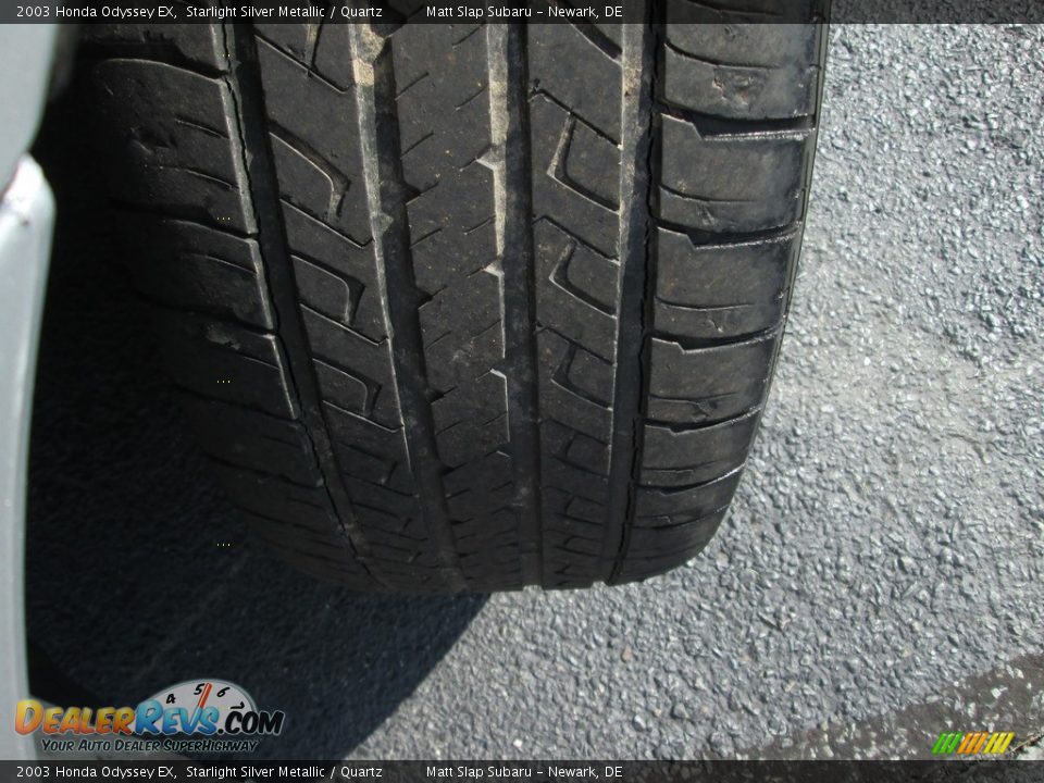 2003 Honda Odyssey EX Starlight Silver Metallic / Quartz Photo #21