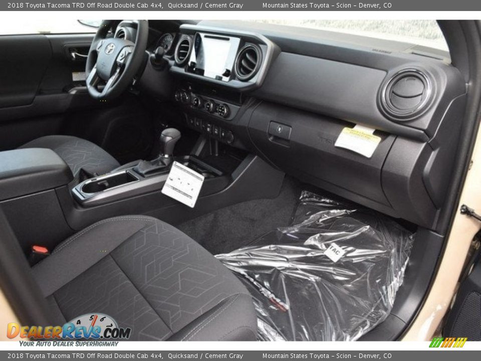 2018 Toyota Tacoma TRD Off Road Double Cab 4x4 Quicksand / Cement Gray Photo #11