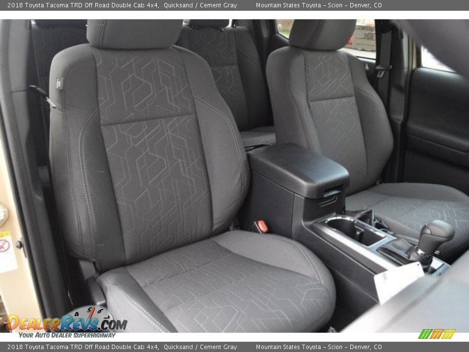 2018 Toyota Tacoma TRD Off Road Double Cab 4x4 Quicksand / Cement Gray Photo #13