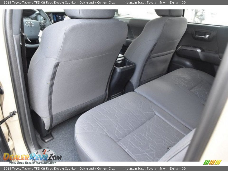 2018 Toyota Tacoma TRD Off Road Double Cab 4x4 Quicksand / Cement Gray Photo #14