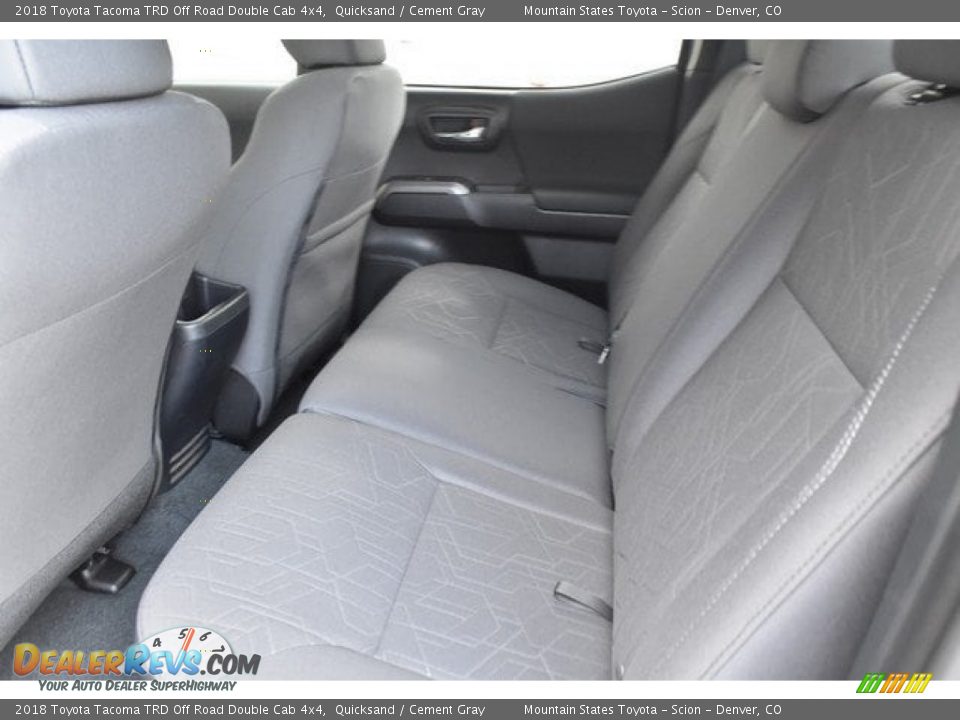 2018 Toyota Tacoma TRD Off Road Double Cab 4x4 Quicksand / Cement Gray Photo #15