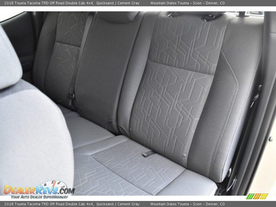 2018 Toyota Tacoma TRD Off Road Double Cab 4x4 Quicksand / Cement Gray Photo #16