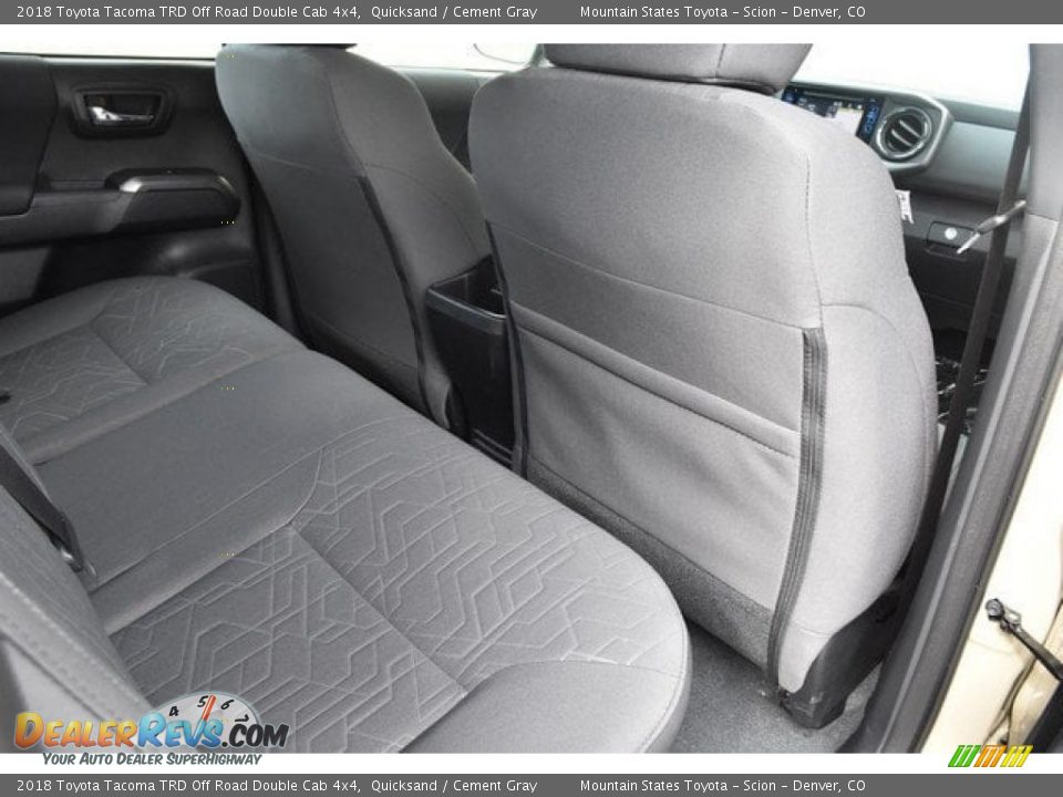 2018 Toyota Tacoma TRD Off Road Double Cab 4x4 Quicksand / Cement Gray Photo #17