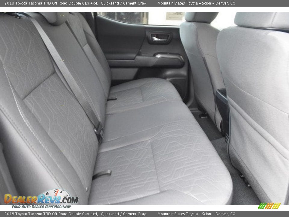 2018 Toyota Tacoma TRD Off Road Double Cab 4x4 Quicksand / Cement Gray Photo #18