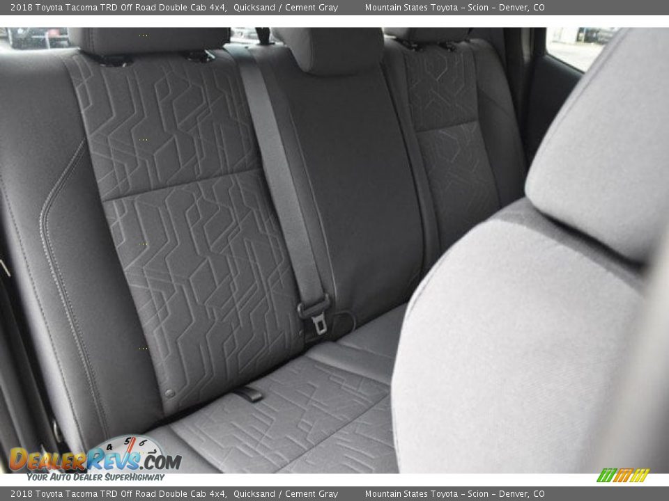 2018 Toyota Tacoma TRD Off Road Double Cab 4x4 Quicksand / Cement Gray Photo #19