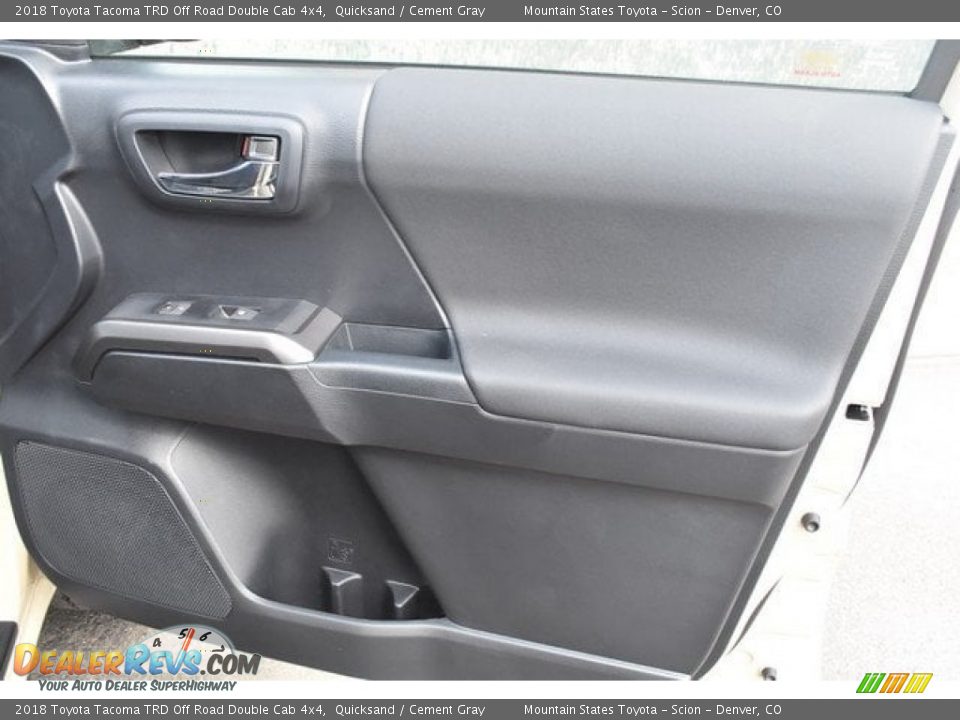 2018 Toyota Tacoma TRD Off Road Double Cab 4x4 Quicksand / Cement Gray Photo #22