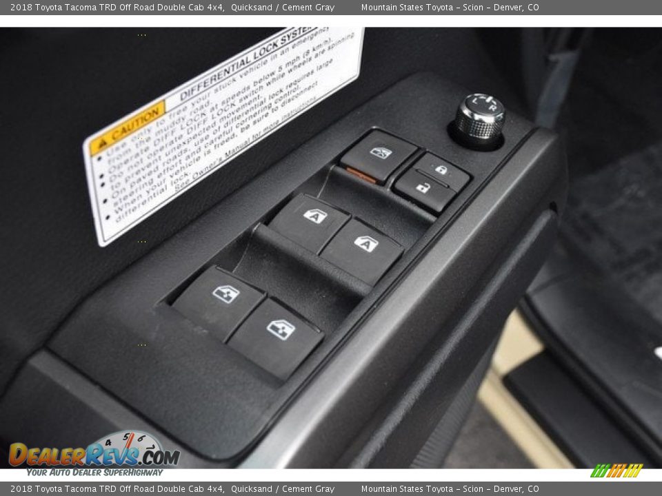 2018 Toyota Tacoma TRD Off Road Double Cab 4x4 Quicksand / Cement Gray Photo #24