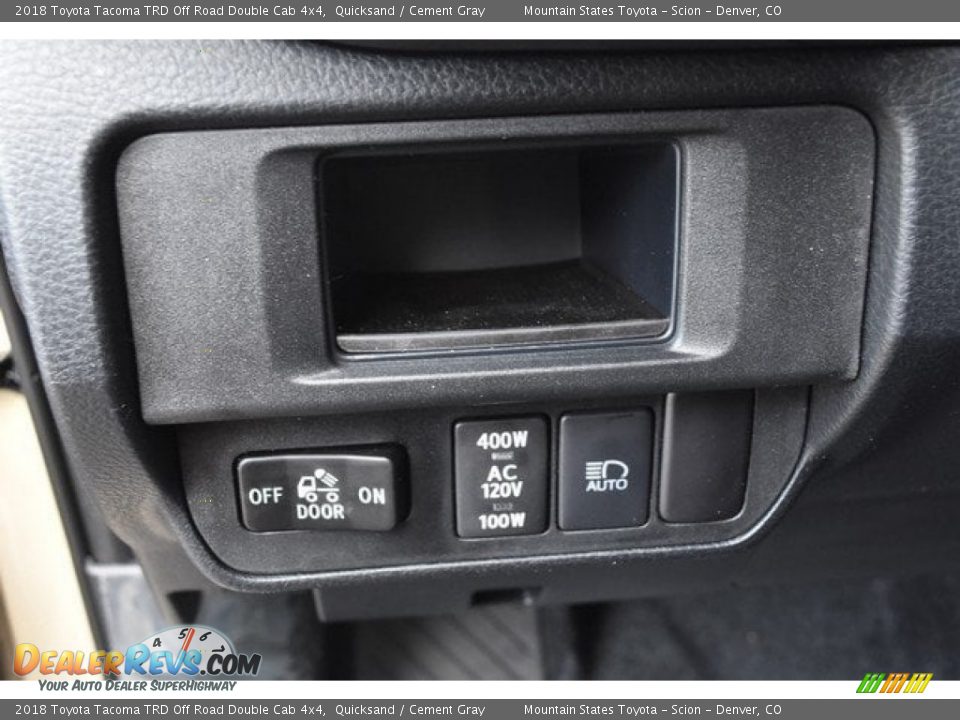 2018 Toyota Tacoma TRD Off Road Double Cab 4x4 Quicksand / Cement Gray Photo #25