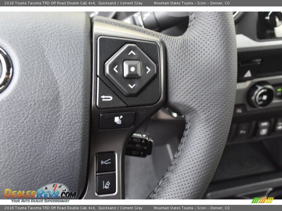 2018 Toyota Tacoma TRD Off Road Double Cab 4x4 Quicksand / Cement Gray Photo #27