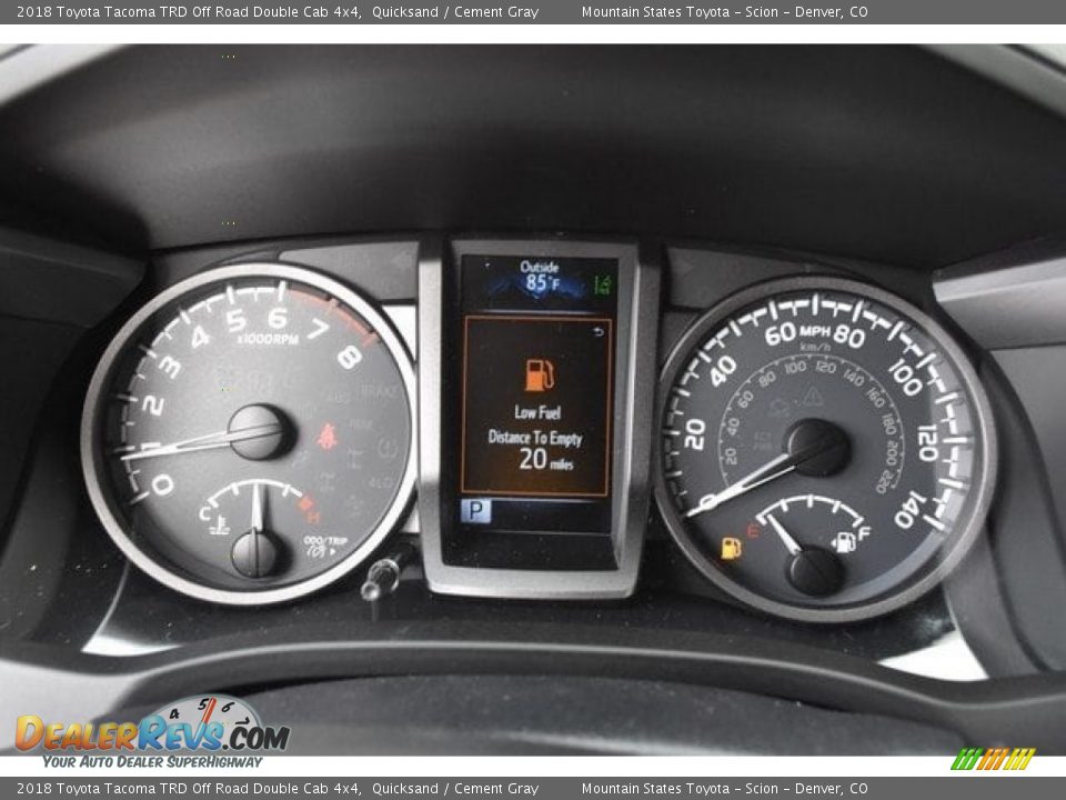 2018 Toyota Tacoma TRD Off Road Double Cab 4x4 Quicksand / Cement Gray Photo #28